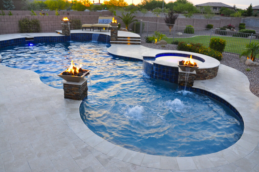 New pool construction